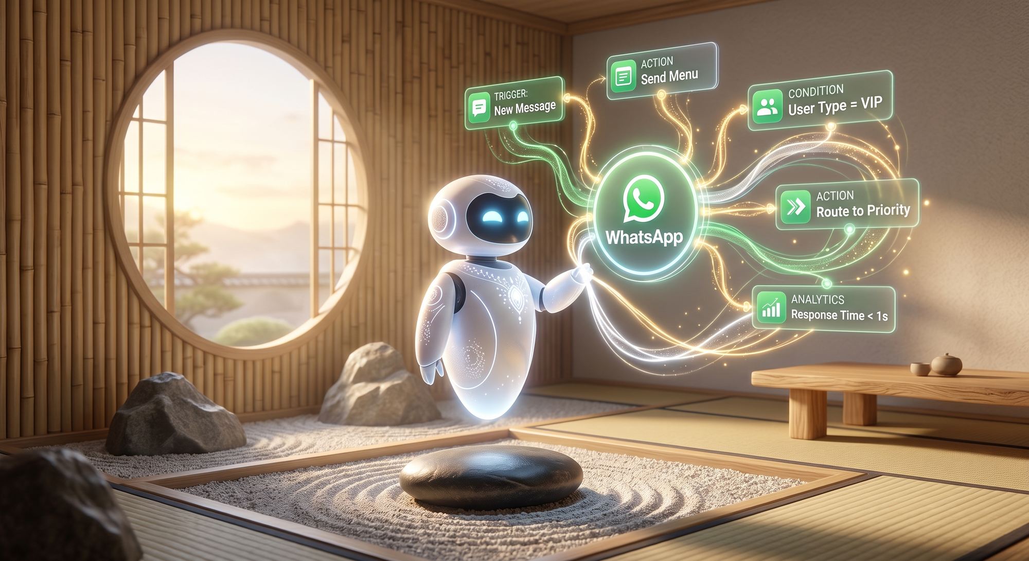Automatización de WhatsApp con inteligencia artificial